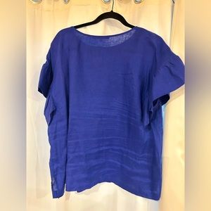 Antonio Melani. Blue blouse. Size XL.